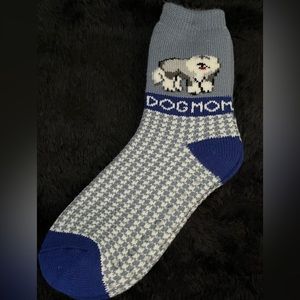 DOG MOM no slip Socks